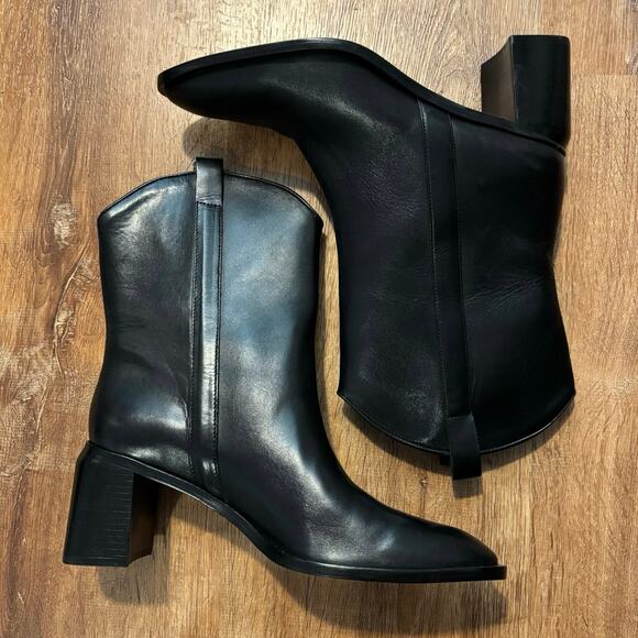 Everlane Black Ankle Boots - Picture 7 of 10
